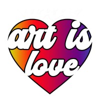 Art is Love - Spreading Love through Art Logo