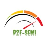 Pico2Femto (P2F) Semiconductor Logo