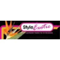 style exotic flowers Logo