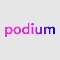 Podium Podcast Co. Logo