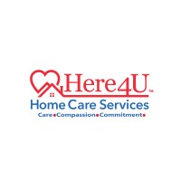 Here 4U Home Care Services Logo