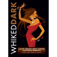 Whiked Dark Luxury Organic Spray Tan Logo