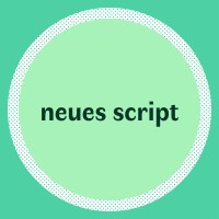Neues Script Logo