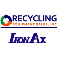 Recycling Equipment Sales, Inc, / Iron Ax Logo