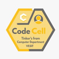CodeCell Tinkers from Computer Department VESIT Logo