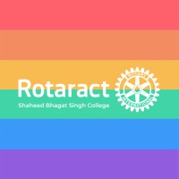 Rotaract Shaheed Bhagat Singh College Logo