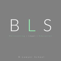 B-Lawyer School. School of lawyers. Logo