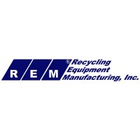 REM (Recycling Equipment Manufacturing, Inc.) Logo