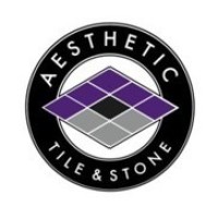Aesthetic Tile & Stone Logo