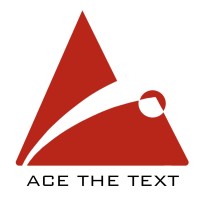 Ace The Text Logo