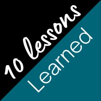 10 Lessons Learned Logo