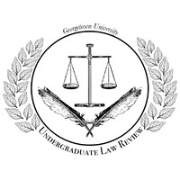 Georgetown University Undergraduate Law Review Logo