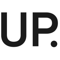UP. Communications. Logo