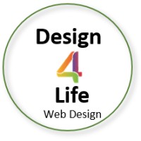 Design 4 Life Web Design and Coaching Logo