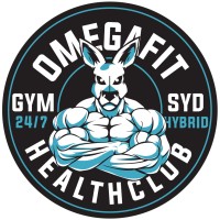 OMEGAFIT hybrid health club Logo