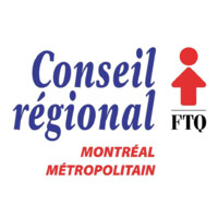 Conseil régional FTQ Montréal métropolitain Logo