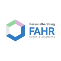 Personalberatung Fahr - Branchenspezialist Medizintechnik/ Dental/ Biotechnologie / Lifesciences Logo