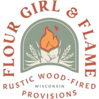 Flour Girl & Flame Logo