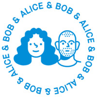 Alice & Bob Coffee Logo