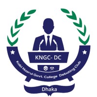 Kabi Nazrul Govt. College Debating Club - KNGCDC Logo