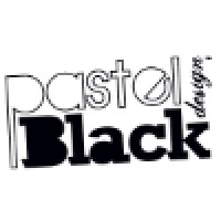 Pastel Black Design Logo