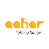 AAHAR: Fighting hunger Logo