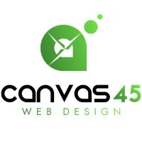 Canvas 45 Web Design Logo