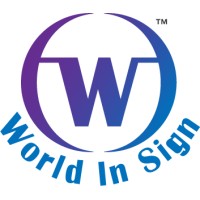 World In Sign Logo