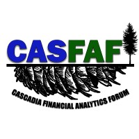 Cascadia Financial Analytics Forum (CasFAF) Logo