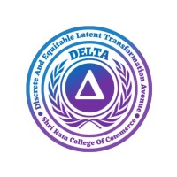 DELTA- The Policy Conclave, Shri Ram College of Commerce Logo