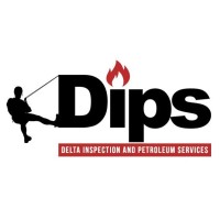 DIPS ... Delta Inspection & Petroleum Services Logo