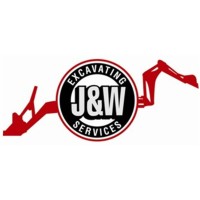 J & W Excavating Services Logo