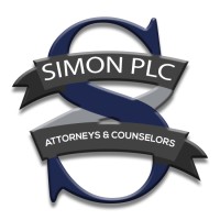 Simon PLC Attorneys & Counselors Logo