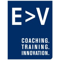 E > V Coaching. Training. Innovation. Logo
