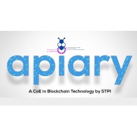 Apiary CoE on Blockchain STPI Gurugram Logo