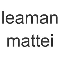 Leaman Mattei Logo