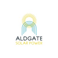 Aldgate Solar Power Logo