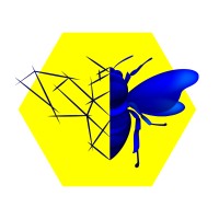 Black Blue Bees Studio 3BStudio Logo