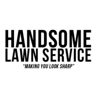 Handsome Lawn Service Logo
