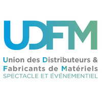 UDFM - Union des Distributeurs & Fabricants de Matériels pour le spectacle et lévénementiel Logo