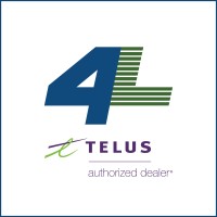 4L Communications Inc. - Authorized TELUS Dealer Logo