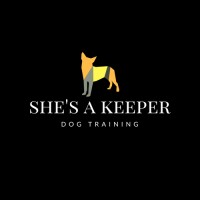 Shes a Keeper Dog Training Logo