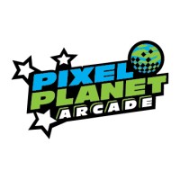 Pixel Planet Arcade Logo