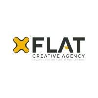 Flat Creative Agency Logo