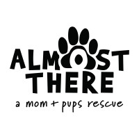 Almost There: A Mom + Pups Rescue Logo