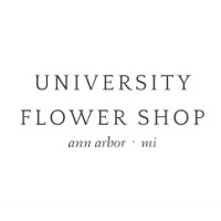 University Flower Shop Logo