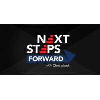 Next Steps Forward with Chris Meek Logo