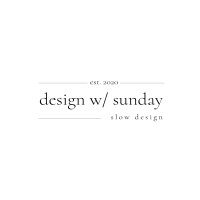 design w/ sunday Logo