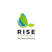 Rise Hydroponics - Future of Farming Logo