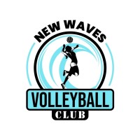 New Waves Volleyball Club Logo